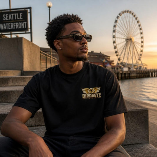 Birdseye Mascot Tee on model