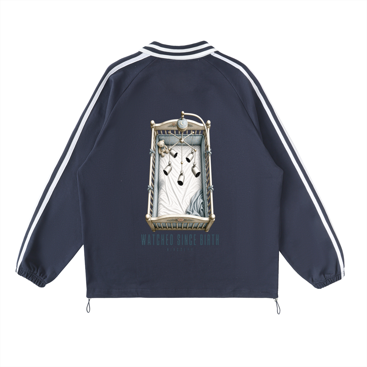 Watched Since Birth Track Sweatshirt