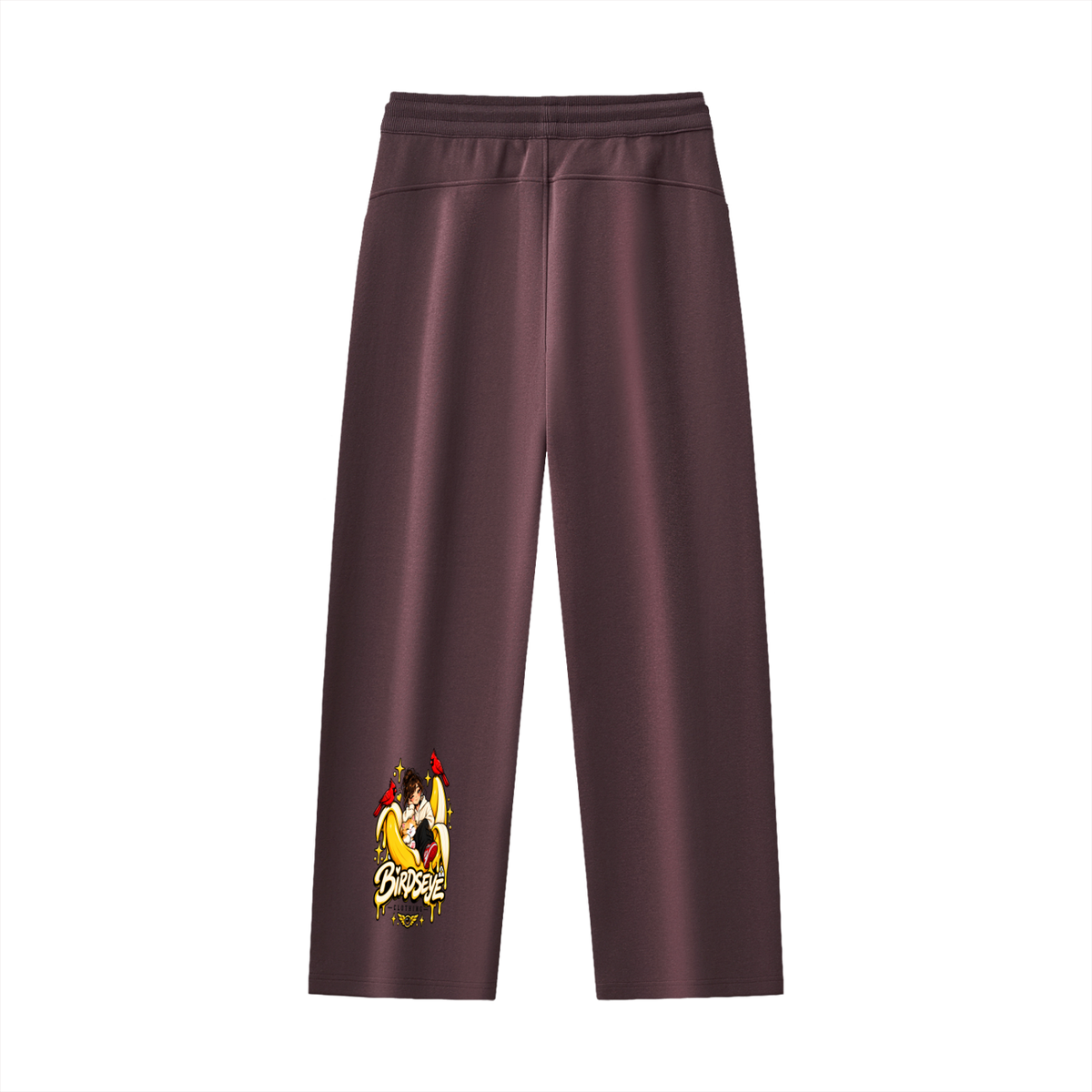Fire Bird Straight-Leg Sweats