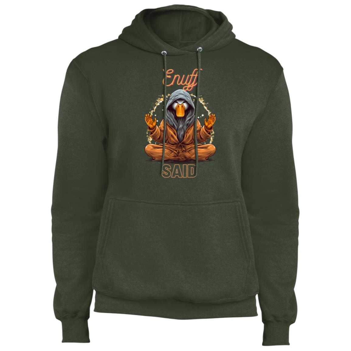 Birdseye "Enuff Said" Pullover Hoodie