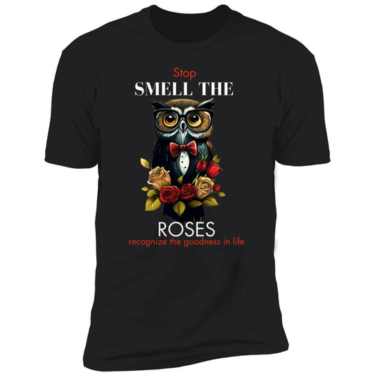 Birdseye "Smell the Roses Owl" Tee