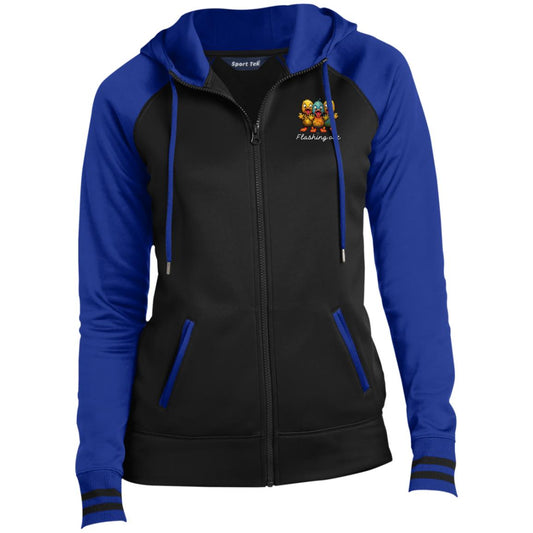 Birdseye "Flashing Out" Full-Zip Hoodie