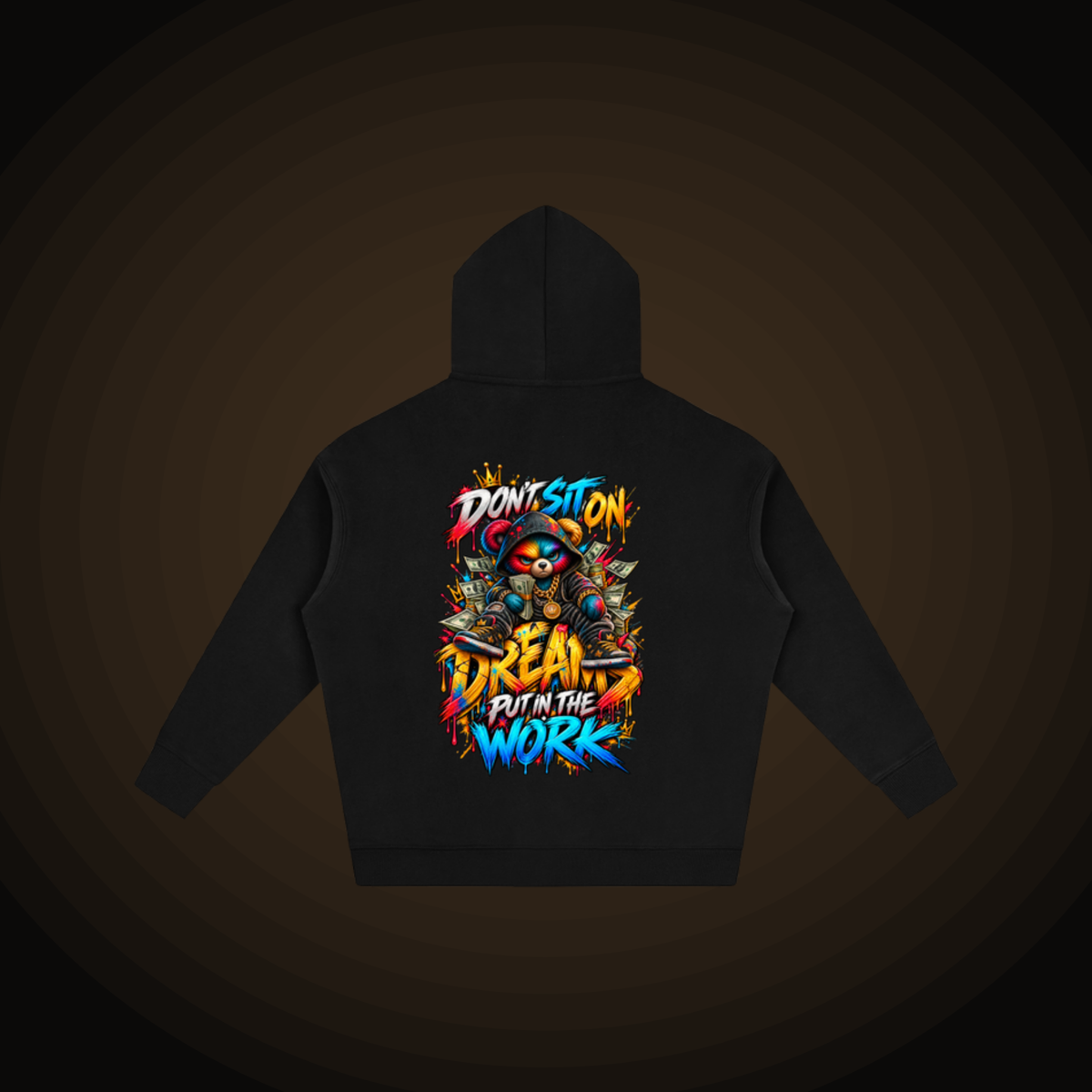 Put In The Work Oversized Hoodie - Birdseye Clothing