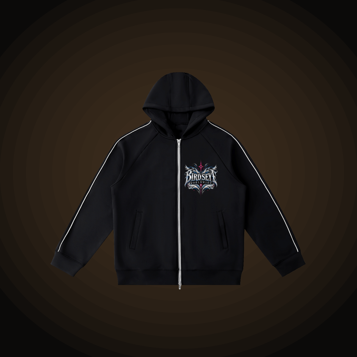 Paid In Full Raglan Zip Hoodie - Birdseye Clothing