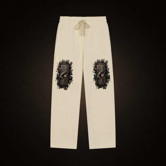 BLK Penthouse Perspective Cream Sweatpants