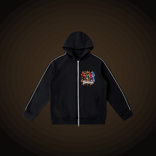 The Flock Raglan Zip Hoodie - Birdseye Clothing