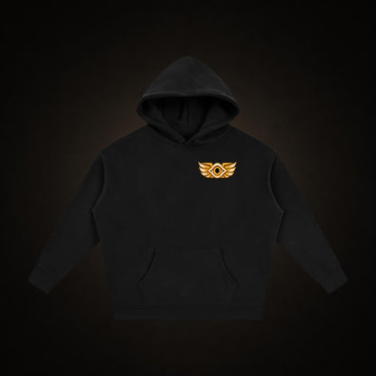 Birds Eye Blue Owl Hoodie