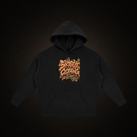 Birdseye Graffiti Hoodie