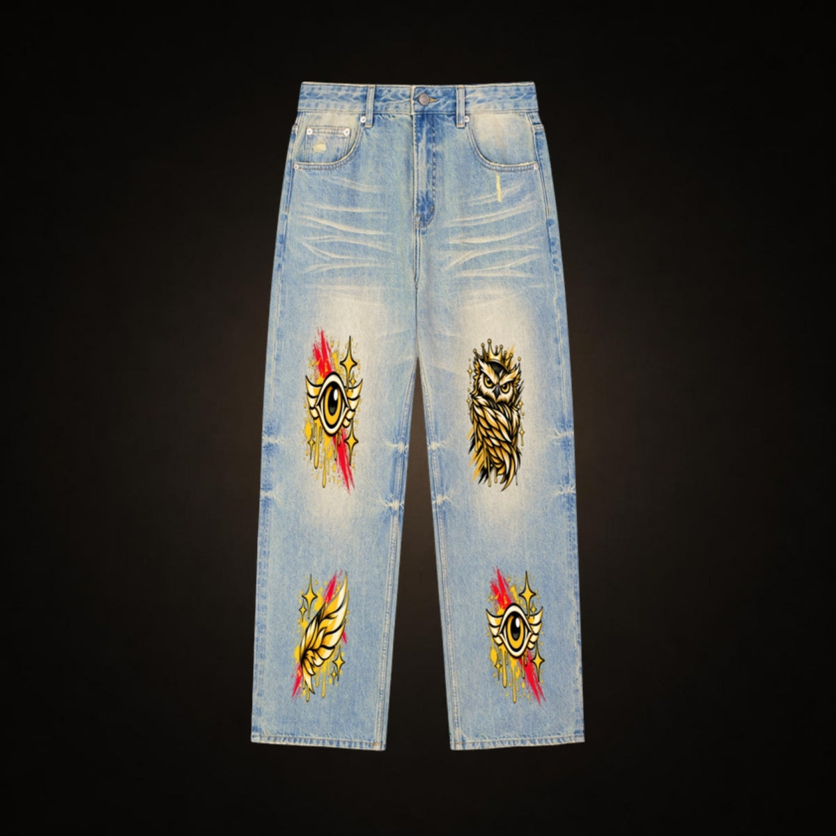 Night Owl Patch Denim