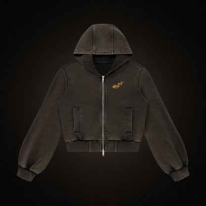 Good Girl Vibes Zip Hoodie