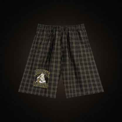 Birdseye Plaid Shorts