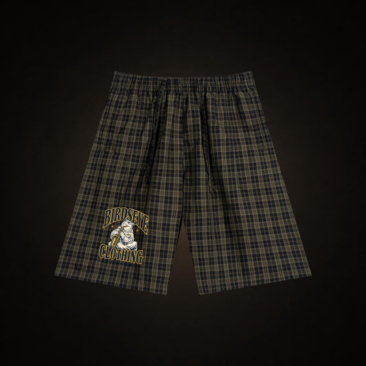 Birdseye Plaid Shorts