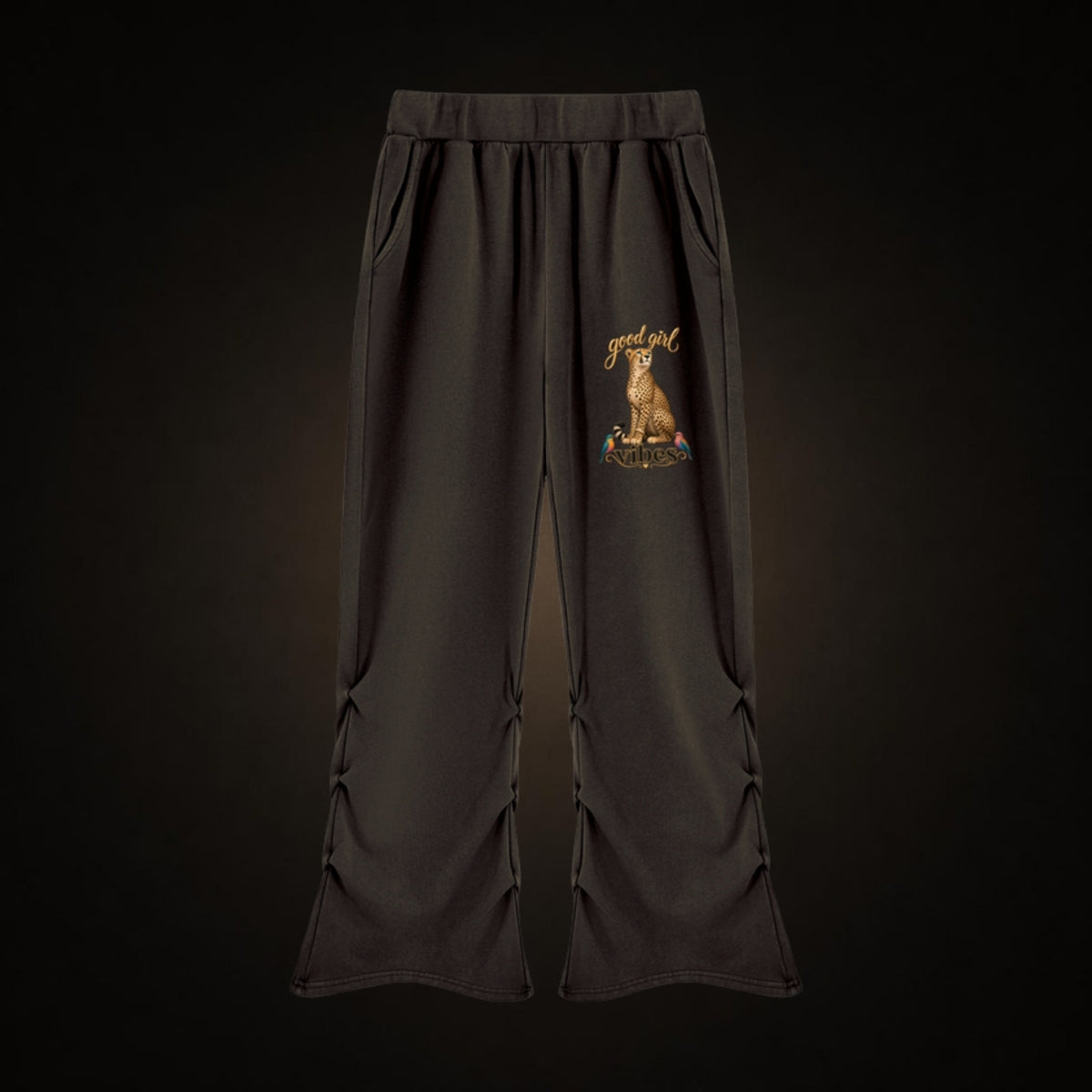 Good Girl Vibes Ruched Sweatpants