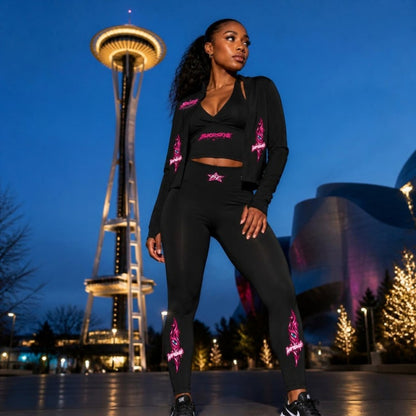 Pink Star Uniform at Seattle Center