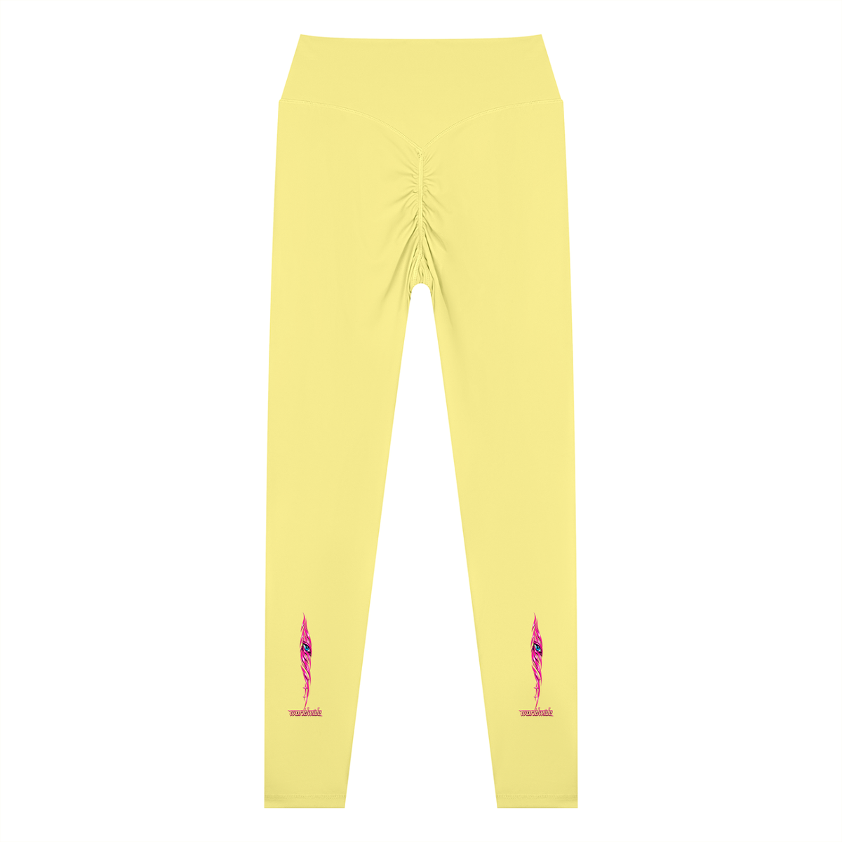 Birdseye Pink Star Leggings