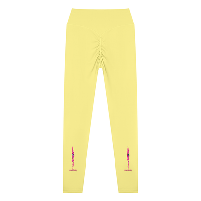 Birdseye Pink Star Leggings