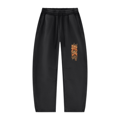 Birdseye Graffiti Barrel Sweats