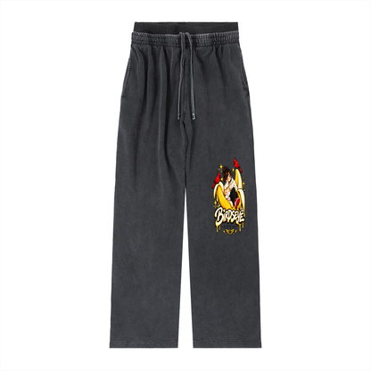 Fire Bird Washed Pants