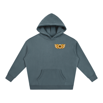 Birds Eye Blue Owl Hoodie