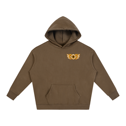 Birds Eye Blue Owl Hoodie