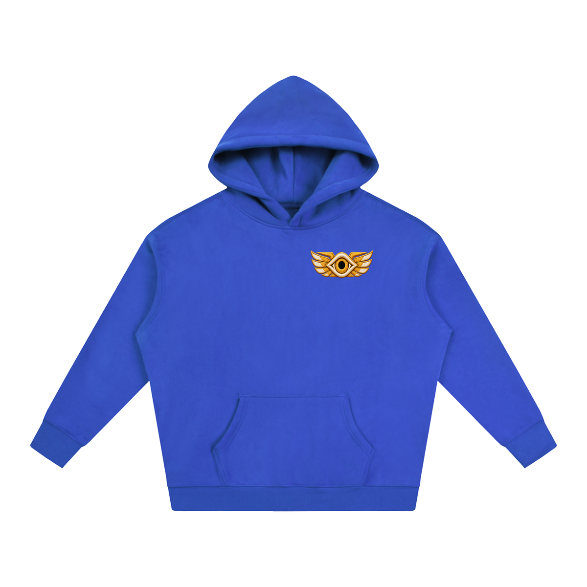 Birds Eye Blue Owl Hoodie