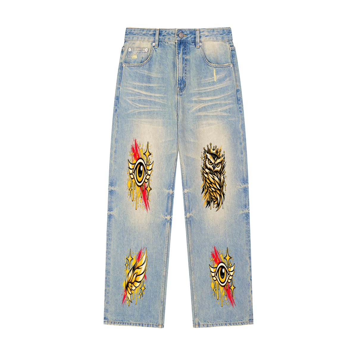 Night Owl Patch Denim