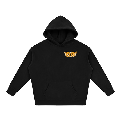 Birds Eye Blue Owl Hoodie