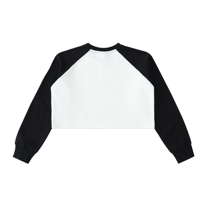 Good Girl Vibes Crop Raglan