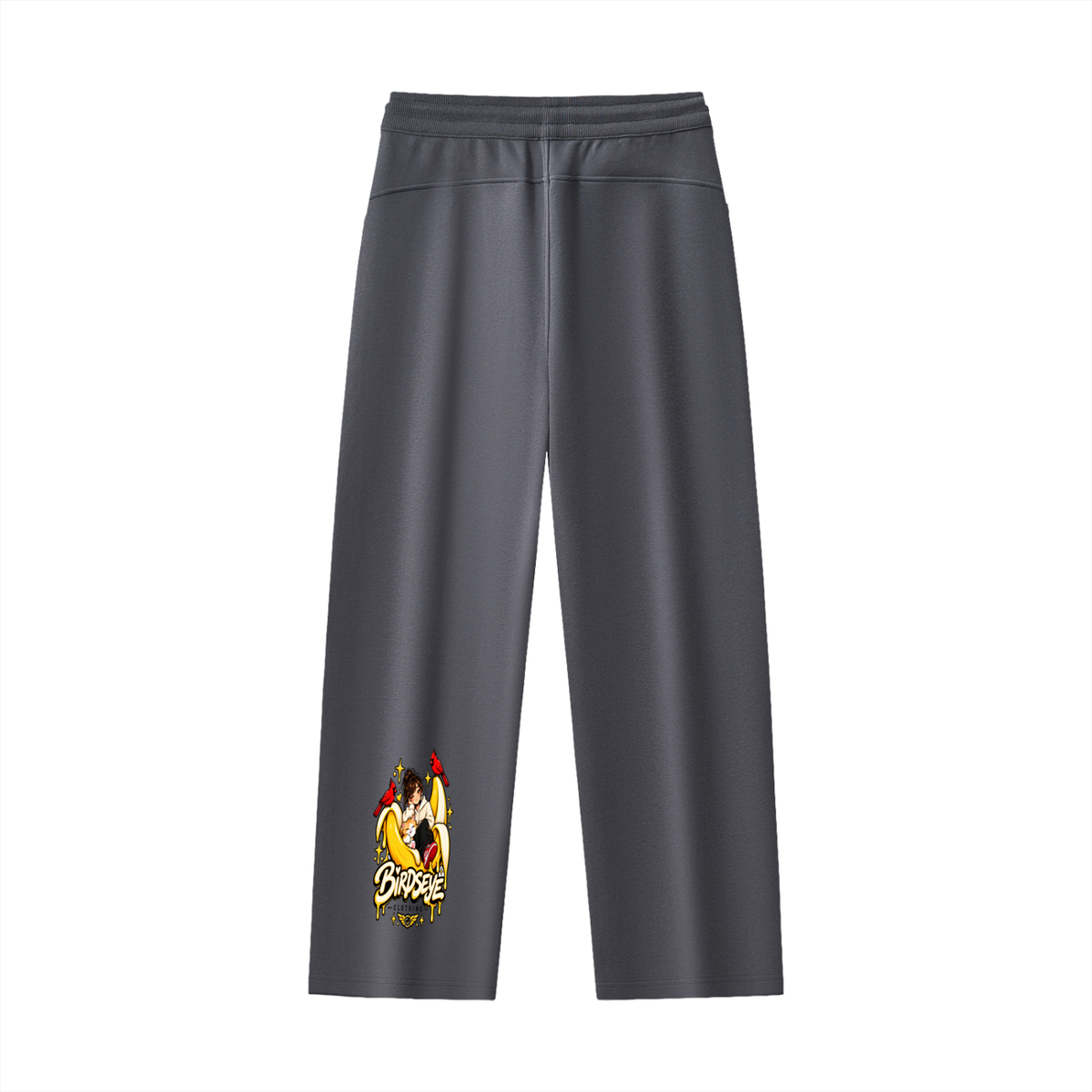 Fire Bird Straight-Leg Sweats