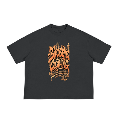 Birdseye Graffiti Boxy Tee