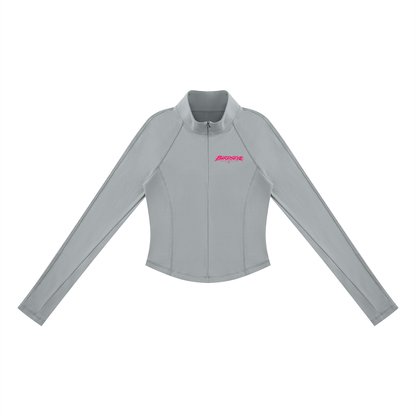 birdseye,streetwear,womensstreetwear,quarterzip,longsleeve,athleisure,fittedtop,graphictop,bananagirl,cardinal,seattlestreetwear,birdseyeclothing