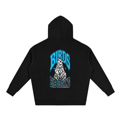 Birds Eye Blue Owl Hoodie