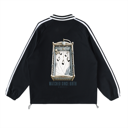 Watched Since Birth Track Sweatshirt