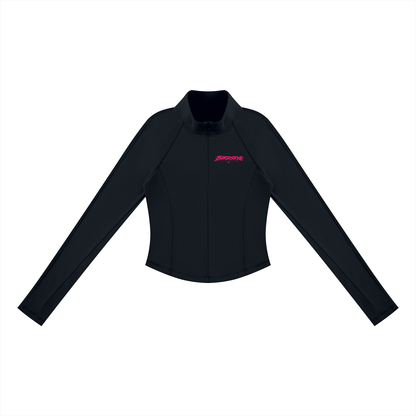 birdseye,streetwear,womensstreetwear,quarterzip,longsleeve,athleisure,fittedtop,graphictop,bananagirl,cardinal,seattlestreetwear,birdseyeclothing