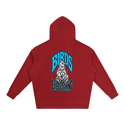 Birds Eye Blue Owl Hoodie