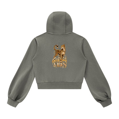 Good Girl Vibes Zip Hoodie