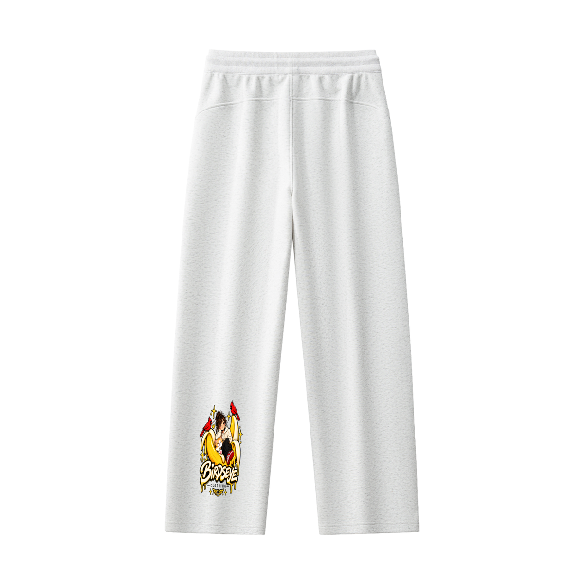 Fire Bird Straight-Leg Sweats