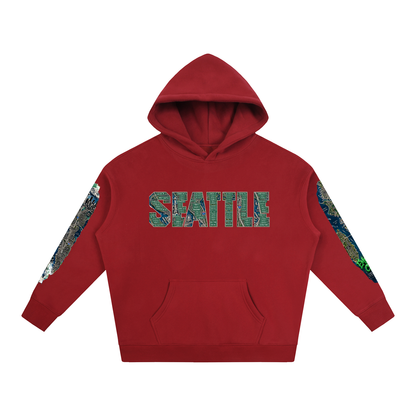 Oversize Fleeced Hoodie