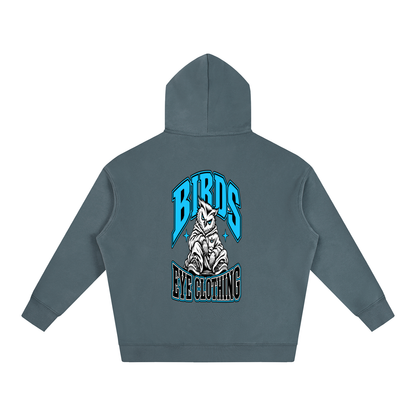 Birds Eye Blue Owl Hoodie