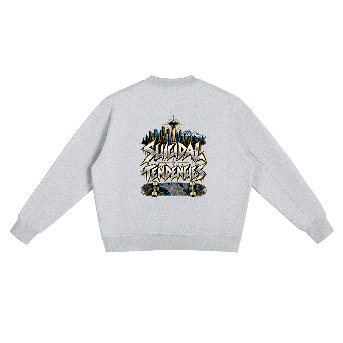 Suicidal Tendencies Crewneck – Gray