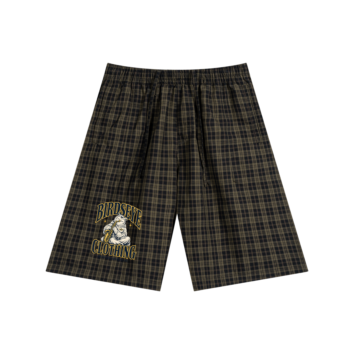 Birdseye Plaid Shorts