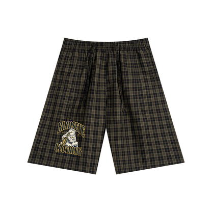 Birdseye Plaid Shorts