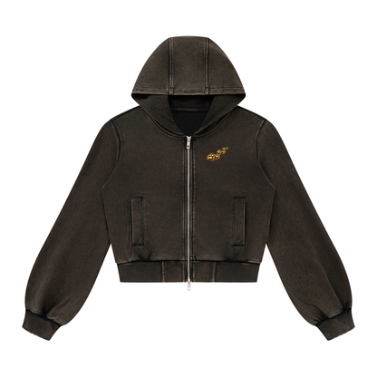 Good Girl Vibes Zip Hoodie