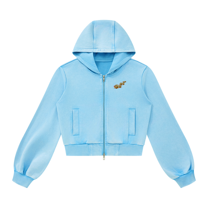 Good Girl Vibes Zip Hoodie