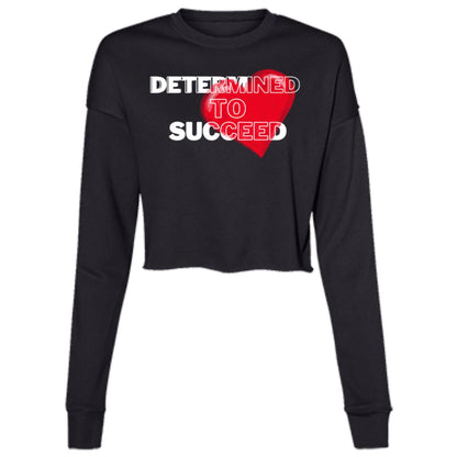 Birdseye "Determined" Cropped Fleece