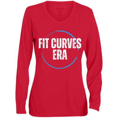 27 Fit curves era  Long Sleeve V-Neck Tee