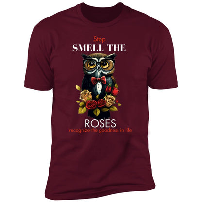 Birdseye "Smell the Roses Owl" Tee