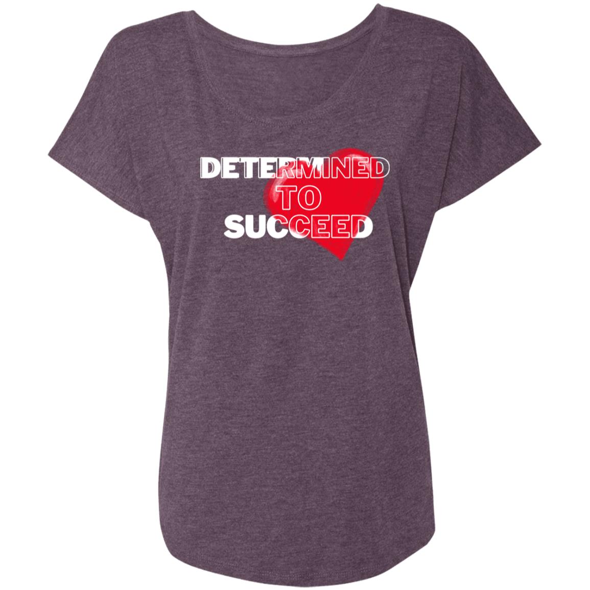 Birdseye "Determined" Dolman Sleeve