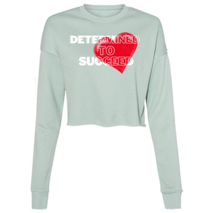 Birdseye "Determined" Cropped Fleece