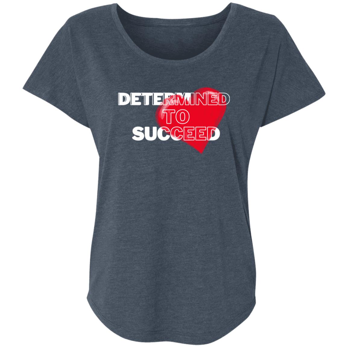 Birdseye "Determined" Dolman Sleeve